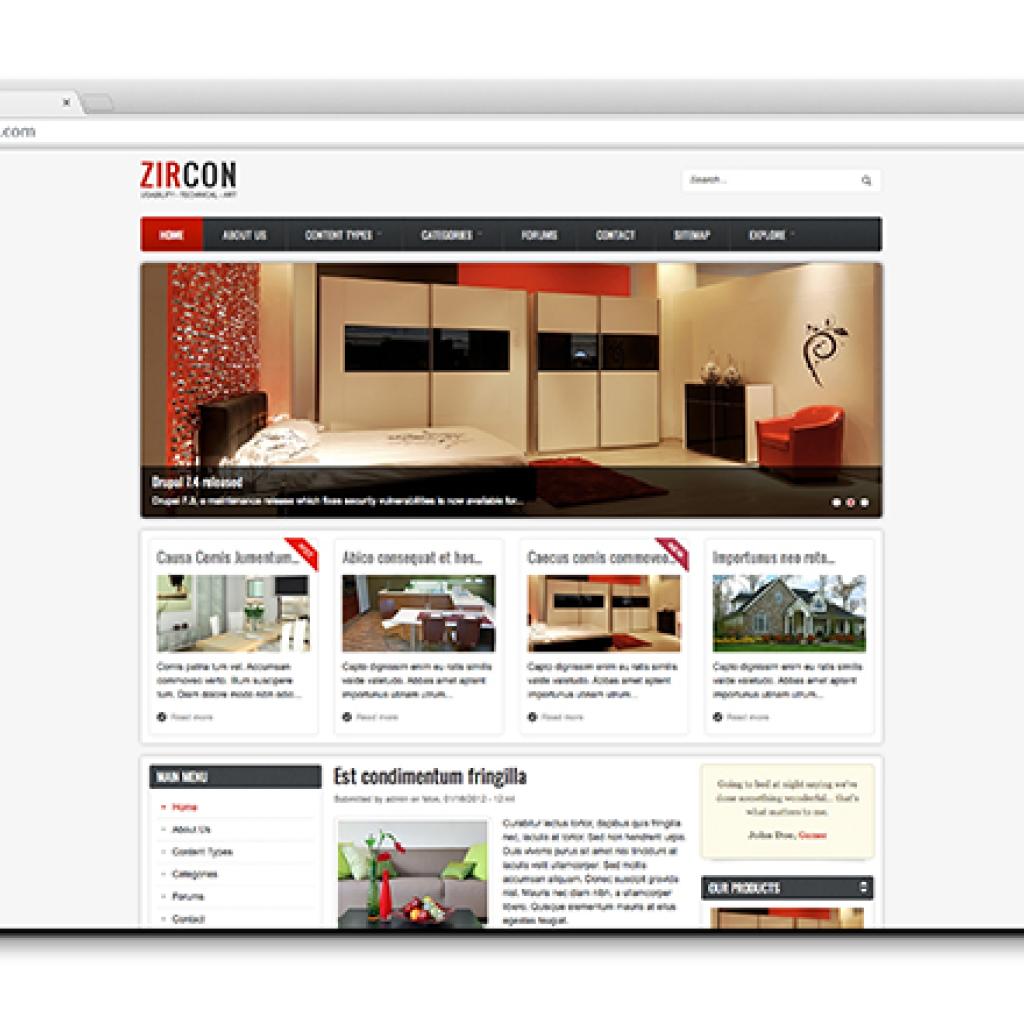 Zircon on drupal Zircon on drupal