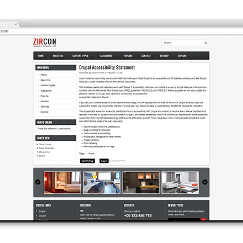 Zircon on drupal 1