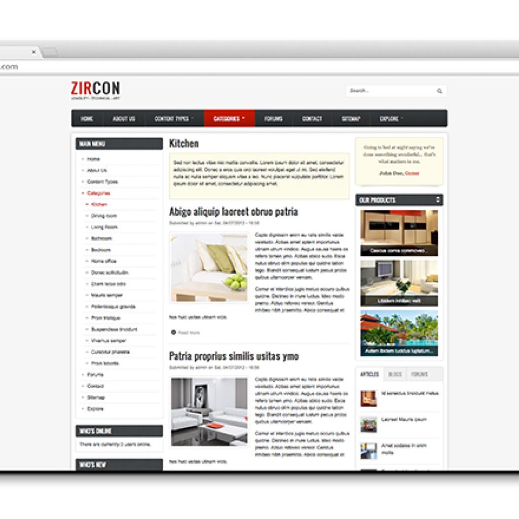 Zircon on drupal 2 Zircon on drupal 2
