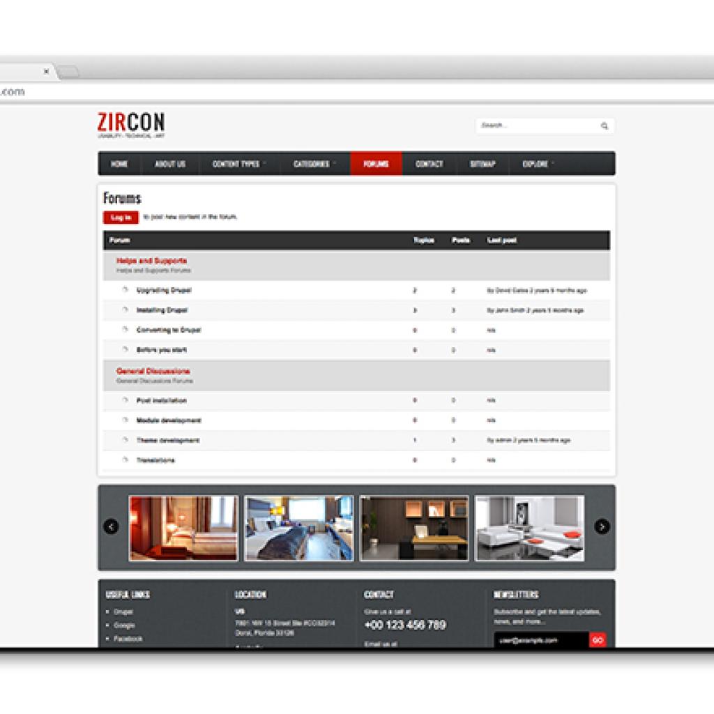 Zircon on drupal 3 Zircon on drupal 3