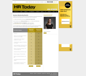 Project Showcase: Swiss HR Media & Professional Resource Portal