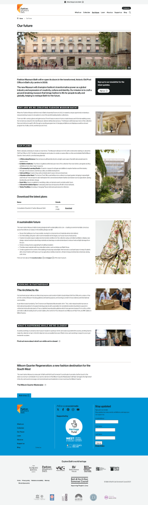 Project Showcase: Fashion Heritage Museum & Collection Portal