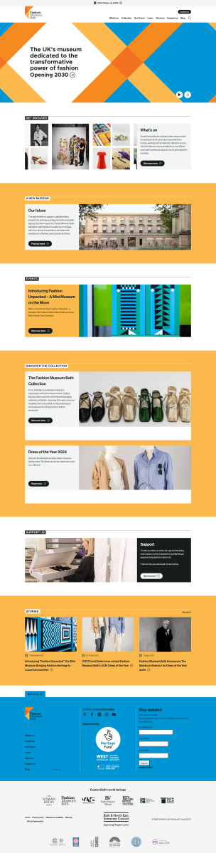 Project Showcase: Fashion Heritage Museum & Collection Portal