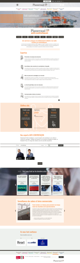 Project Showcase: Comprehensive Intellectual‑Property Services Portal
