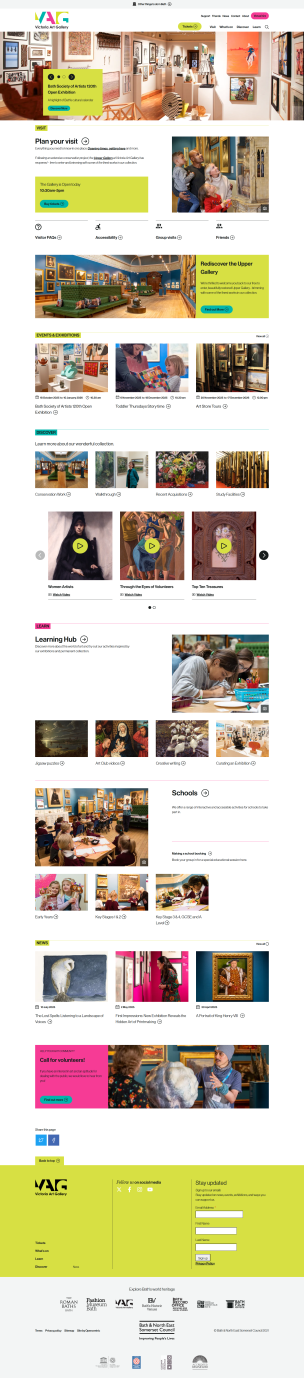 Project Showcase: Public Art Museum & Community Gallery Portal
