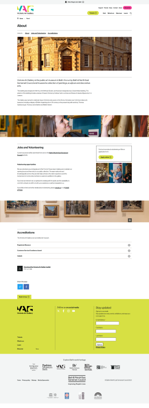 Project Showcase: Public Art Museum & Community Gallery Portal