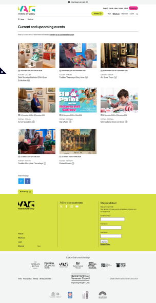 Project Showcase: Public Art Museum & Community Gallery Portal