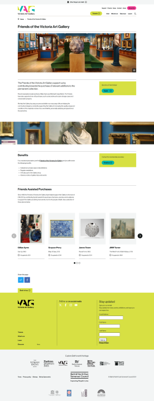 Project Showcase: Public Art Museum & Community Gallery Portal
