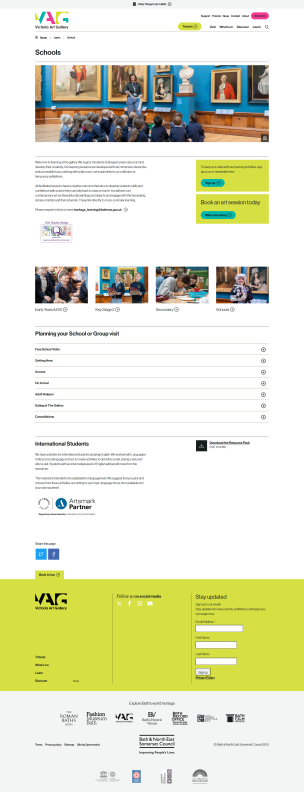 Project Showcase: Public Art Museum & Community Gallery Portal