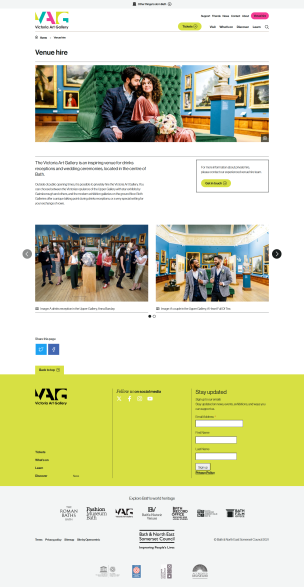 Project Showcase: Public Art Museum & Community Gallery Portal