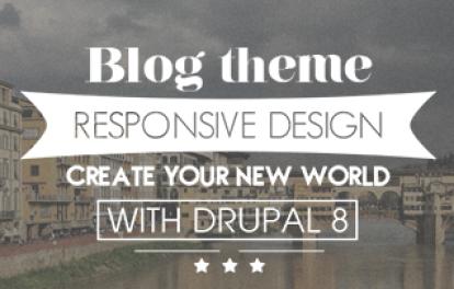Personal Blog for Drupal 8 Theme