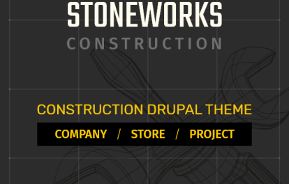 Stoneworks - Construction & Building Drupal 8 Theme