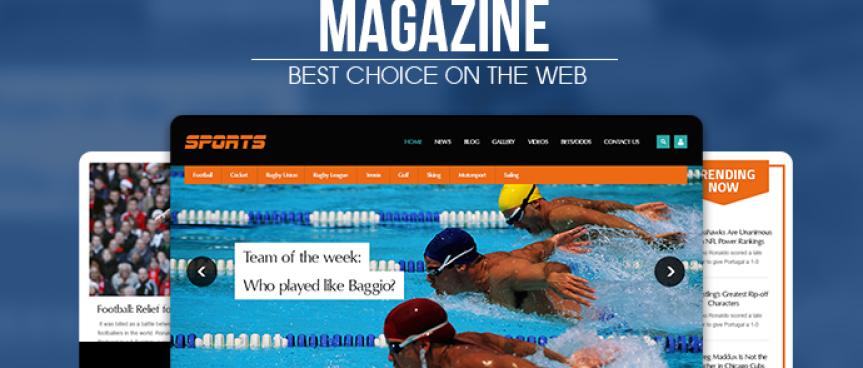 Sport Magazine - Exclusive News Drupal Theme