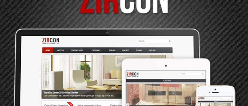 Zircon Showcase - Multipurpose Free Prominent Drupal Theme