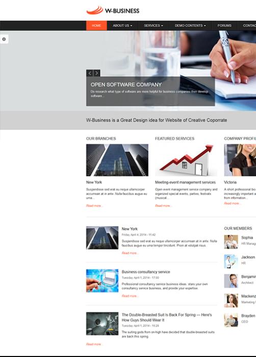 Business D8 - Responsive Corporate Drupal 8 Theme