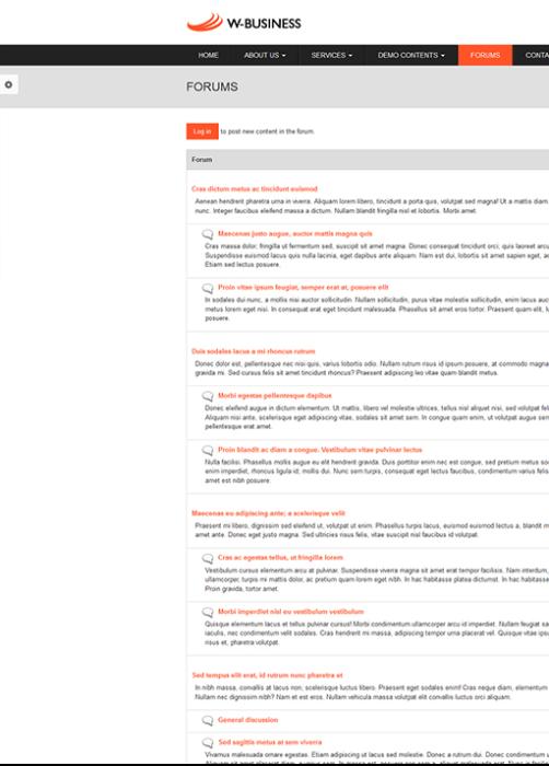 Business D8 - Responsive Corporate Drupal 8 Theme