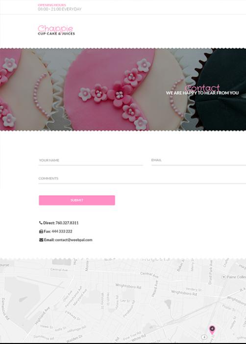 Chappie Cupcake - Food and Recipe Drupal Theme