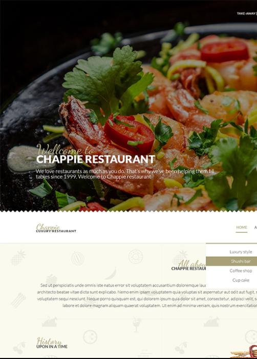 Chappie - Responsive Restaurant & Bistro Drupal Theme