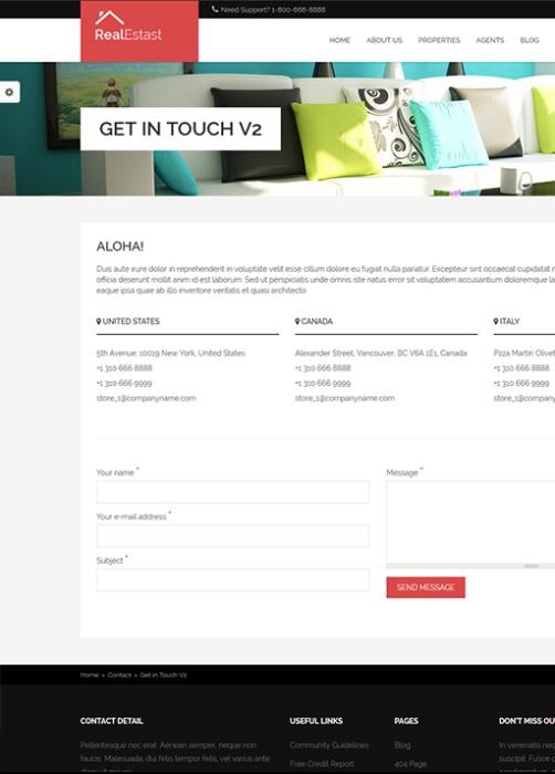 RealEstast - Real Estate & Business Drupal Theme