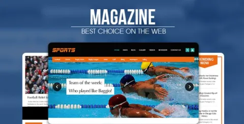 Sport Magazine - Exclusive News Drupal Theme