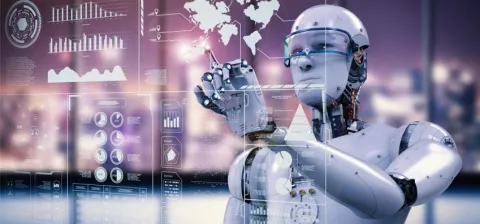 How does a Robot build a Website?