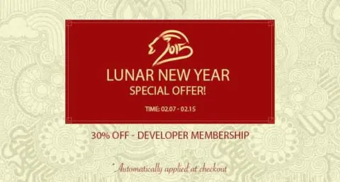 [Lunar New Year Offer] Get 30 OFF Your Developer Membership