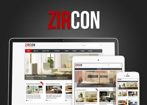 Zircon Showcase - Multipurpose Free Prominent Drupal Theme
