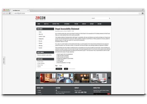 Zircon on drupal 1 Zircon on drupal 1
