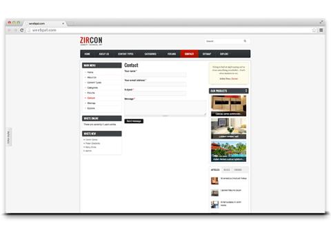 Zircon on drupal 4 Zircon on drupal 4