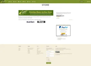 Christian Music Archive, screen 5