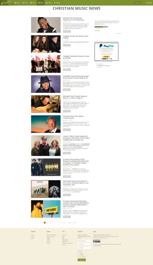 Christian Music Archive, screen 9
