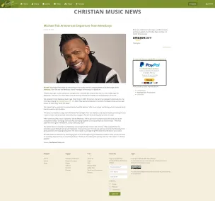 Christian Music Archive, screen 10