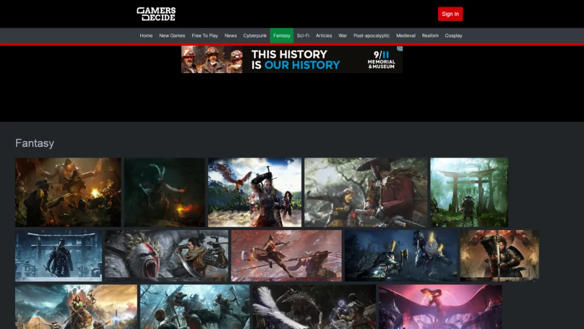Gamers Decide, screen 2