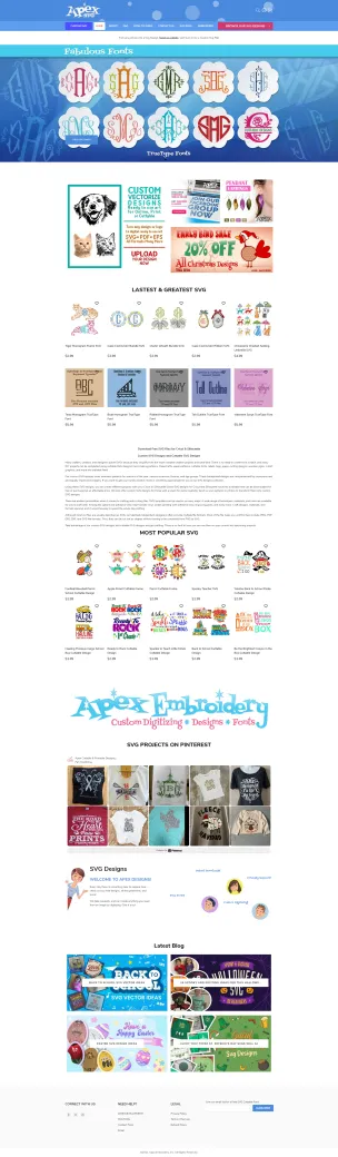 Apex Embroidery Designs, screen 11