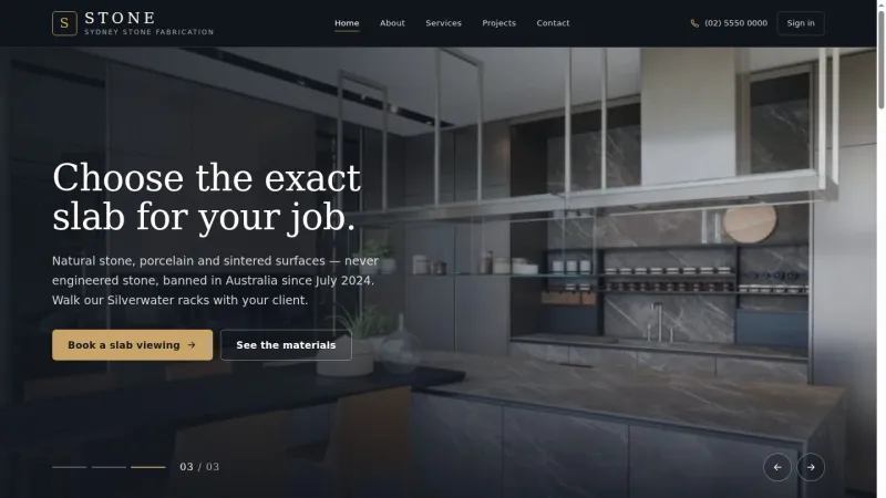 SubAgent Construction live demo homepage