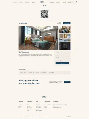 1 - QR code for room