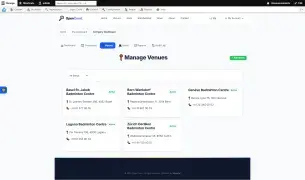 Manage Venues