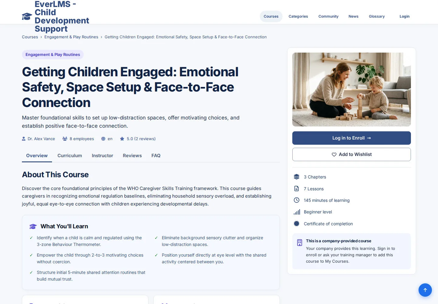 Read the overview and curriculum