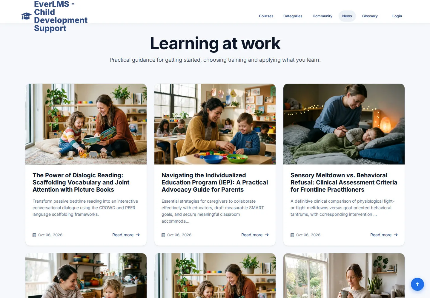 Read programme articles