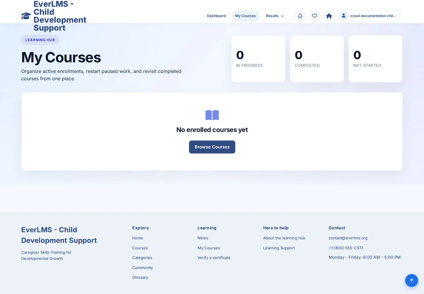 Review your learning queue