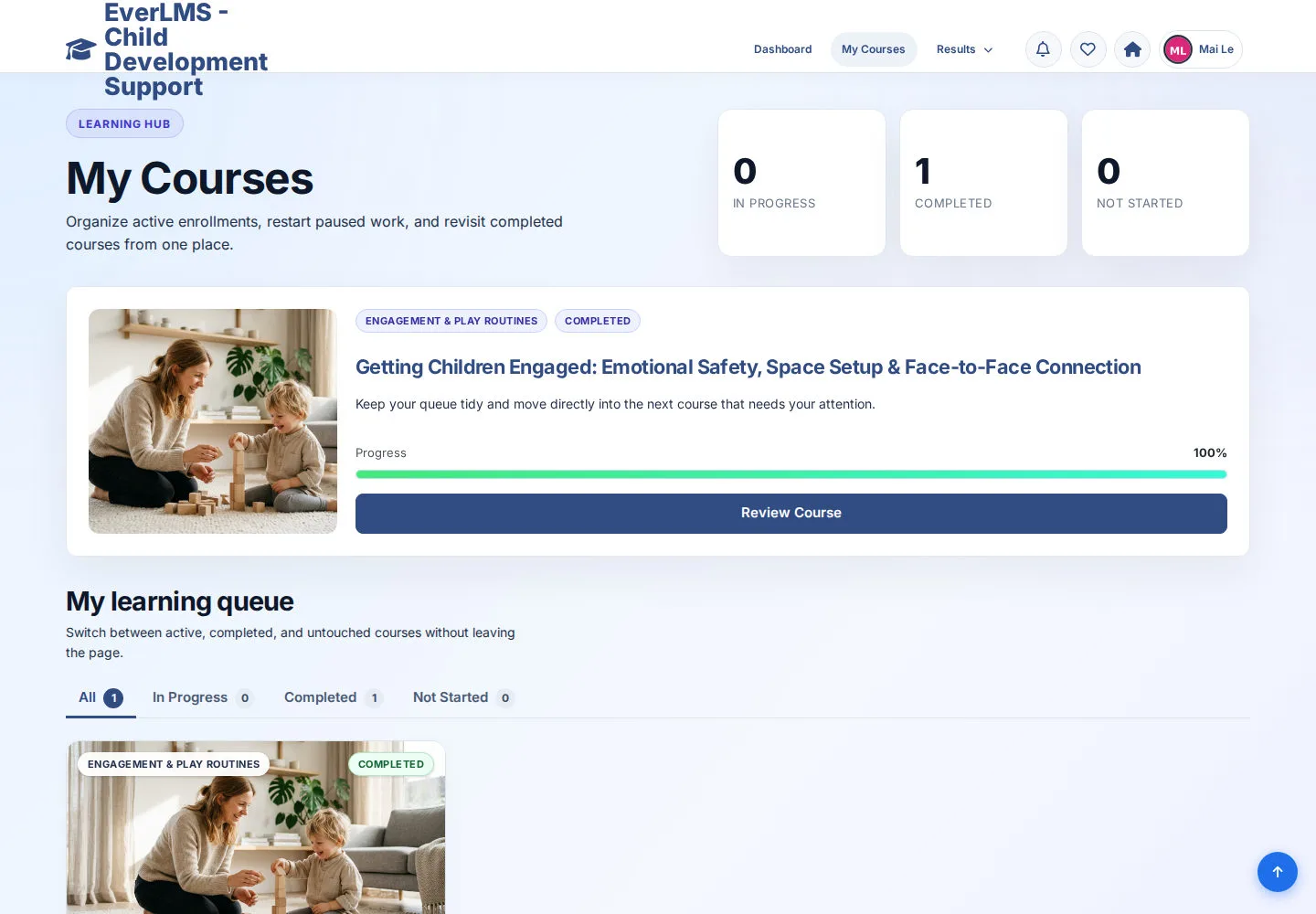 Choose the right Course action