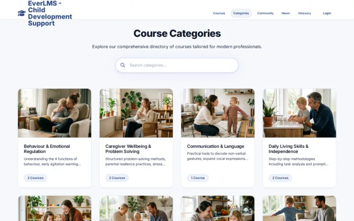 Categories | EverLMS - Child Development Support