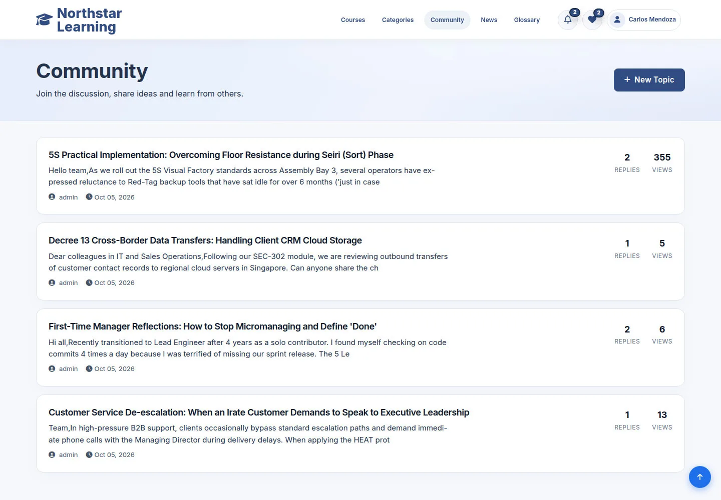 Find related discussions in the Community