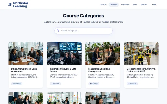 Course Categories