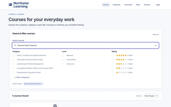 Courses for your everyday work
