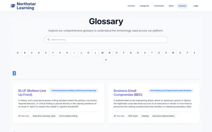 Glossary