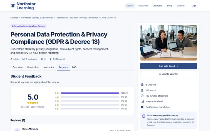 Personal Data Protection & Privacy Compliance (GDPR & Decree 13)