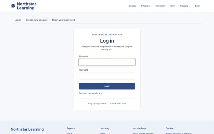 Log in