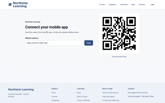 Connect your mobile app