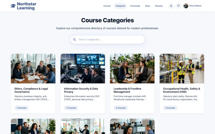 Course Categories